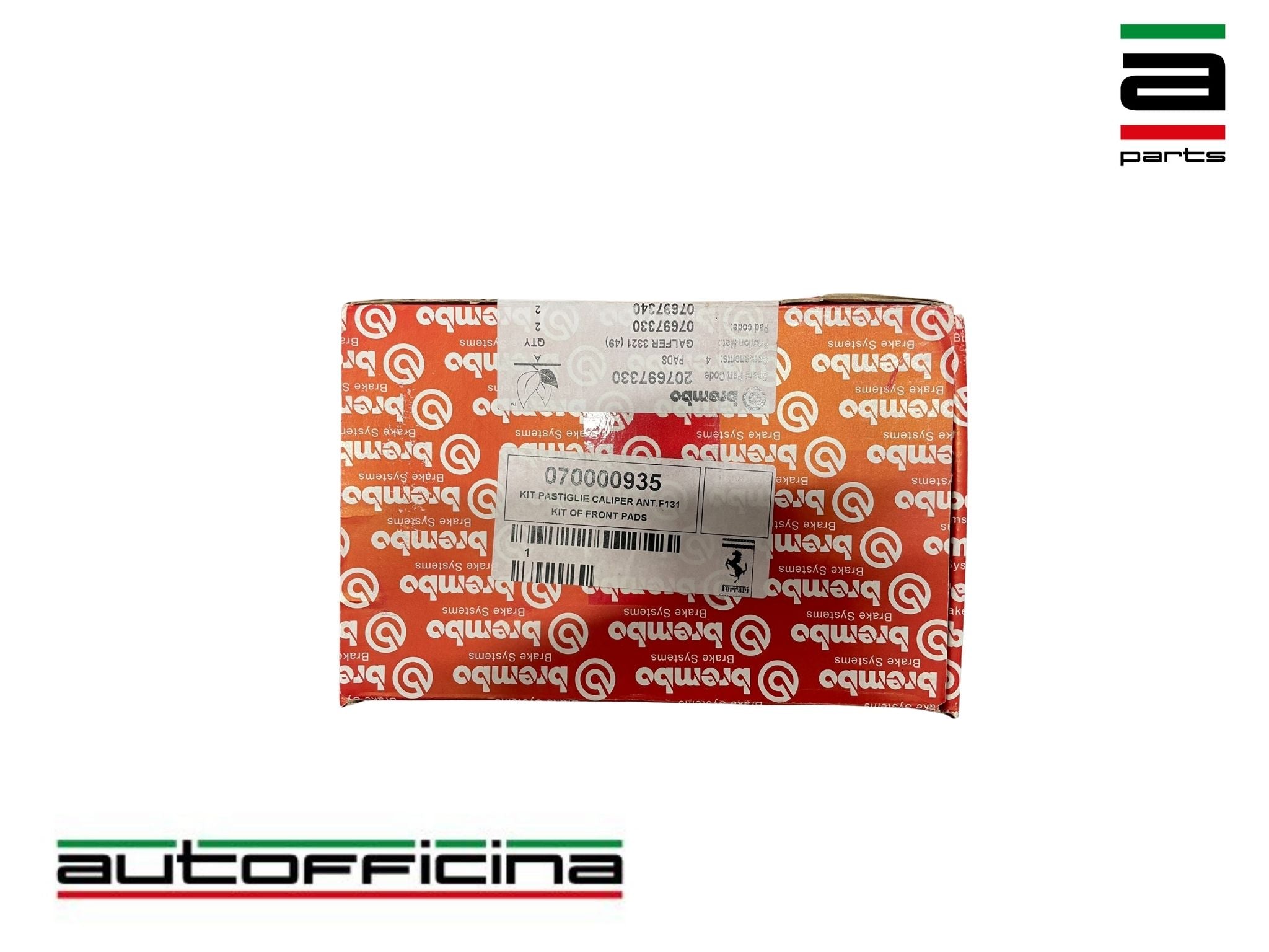 Ferrari 360 Front Brake Pad Set 70000935 Genuine