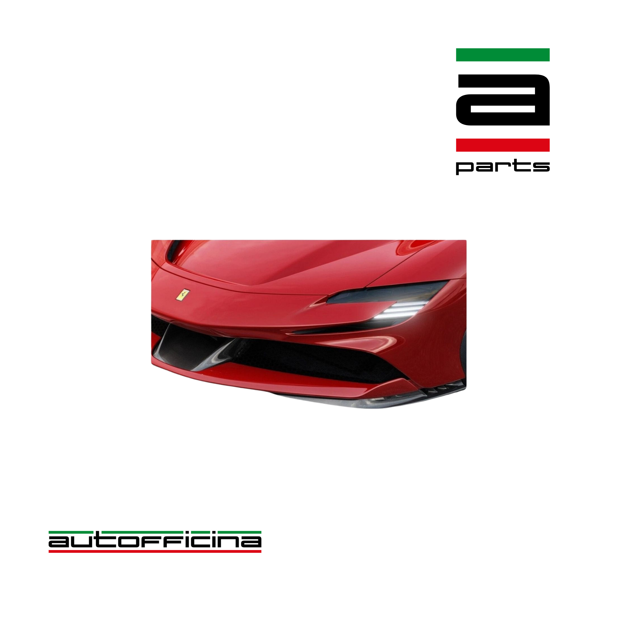 Ferrari SF90 Carbon Fibre Front Aero Appendages 70005346