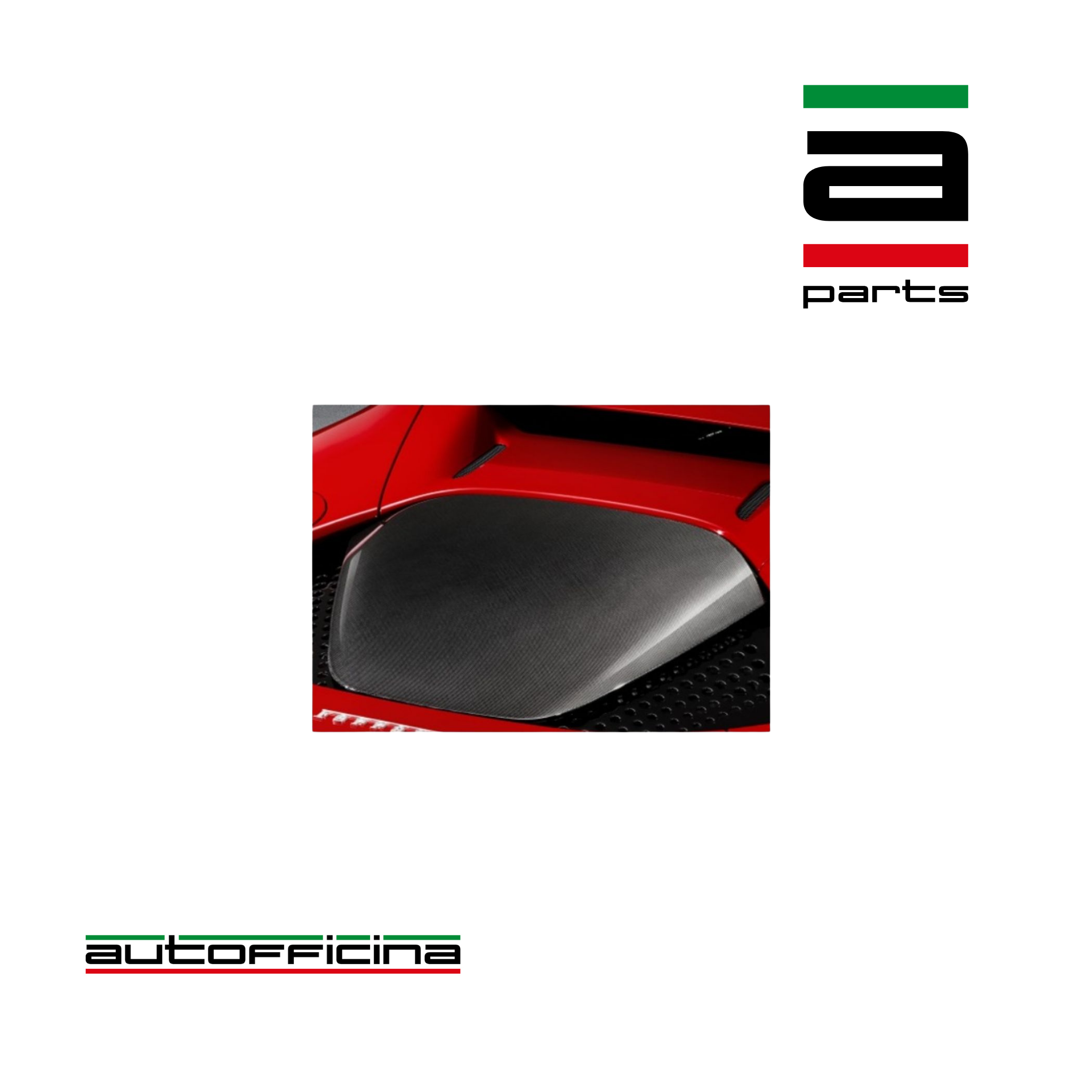 Ferrari SF90 Carbon Fibre Engine Cover 884557