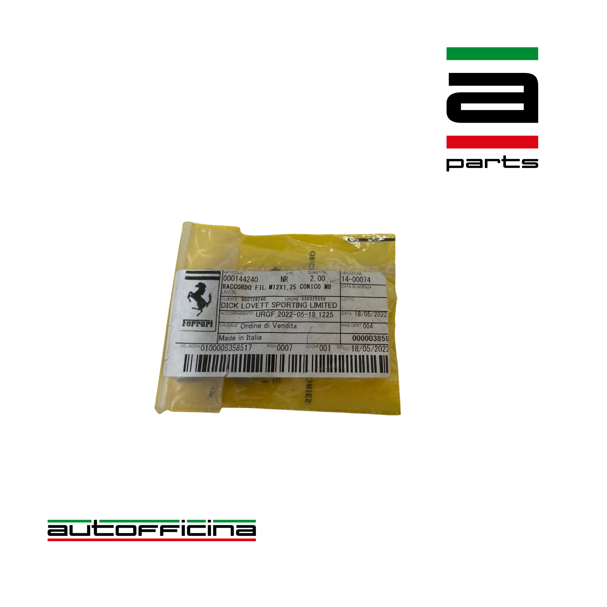 Ferrari 348 360 512 Enzo F40 430 Sensor Union 144240