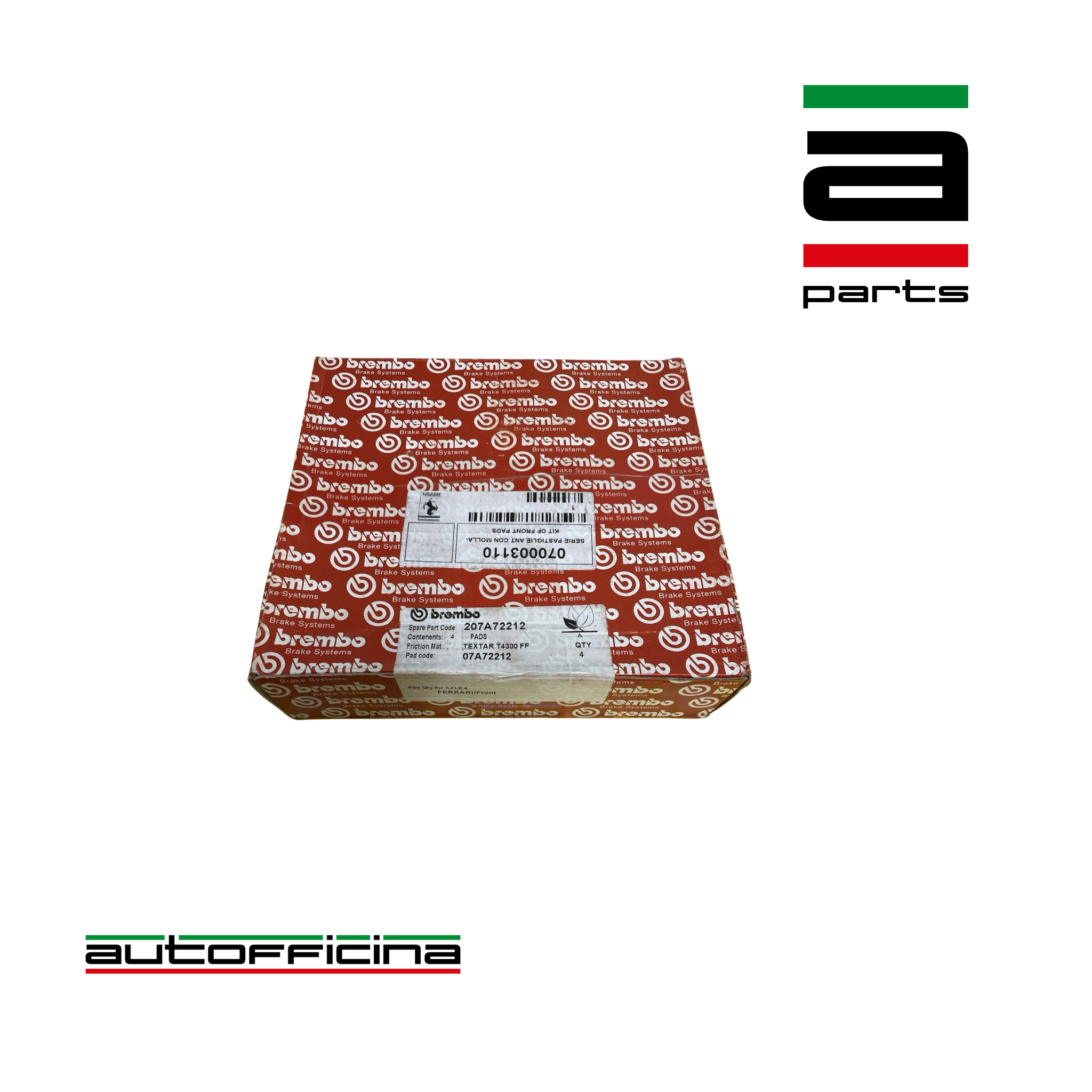 Ferrari California Front Pads 70003110