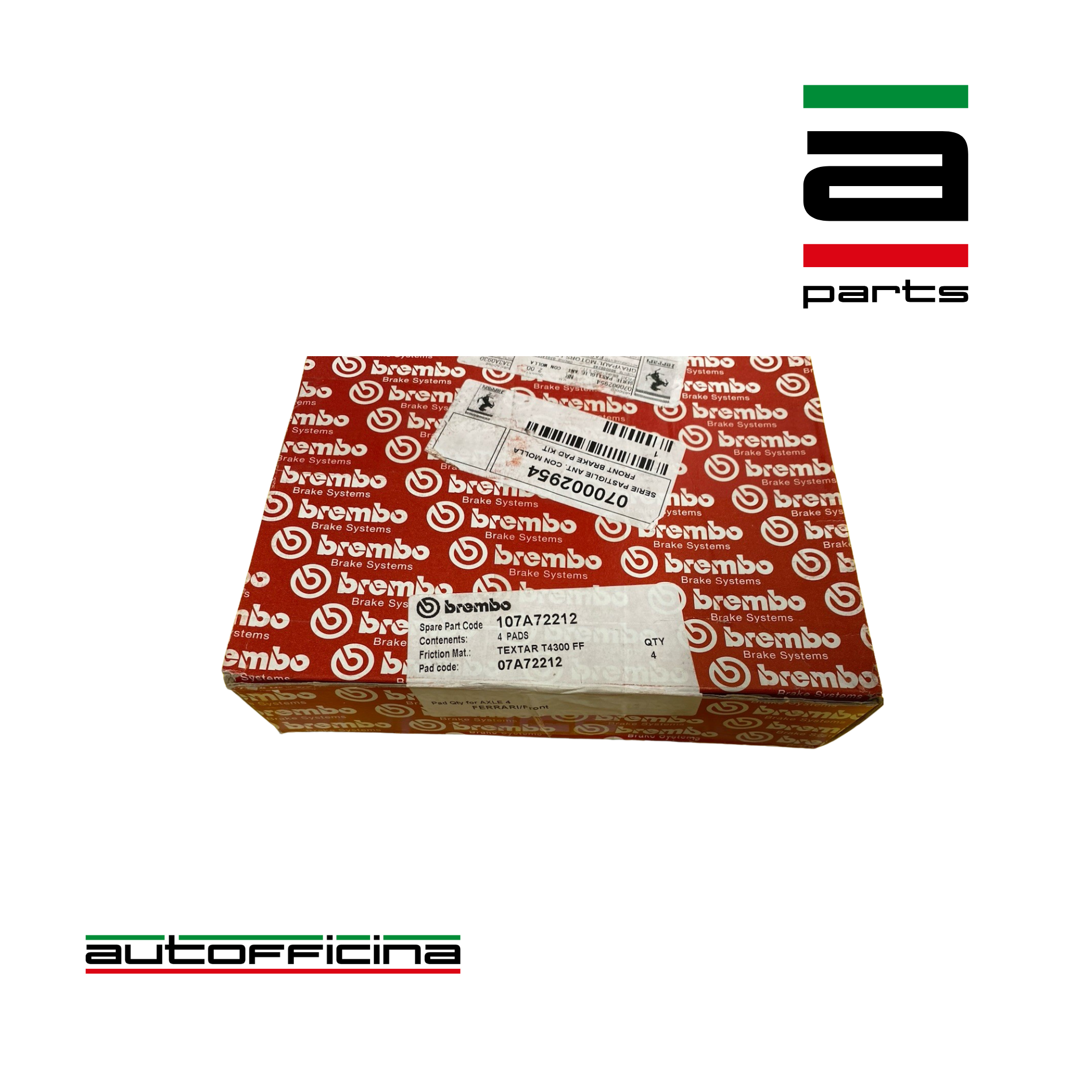 Ferrari California Genuine Front Brake Pads 70002954