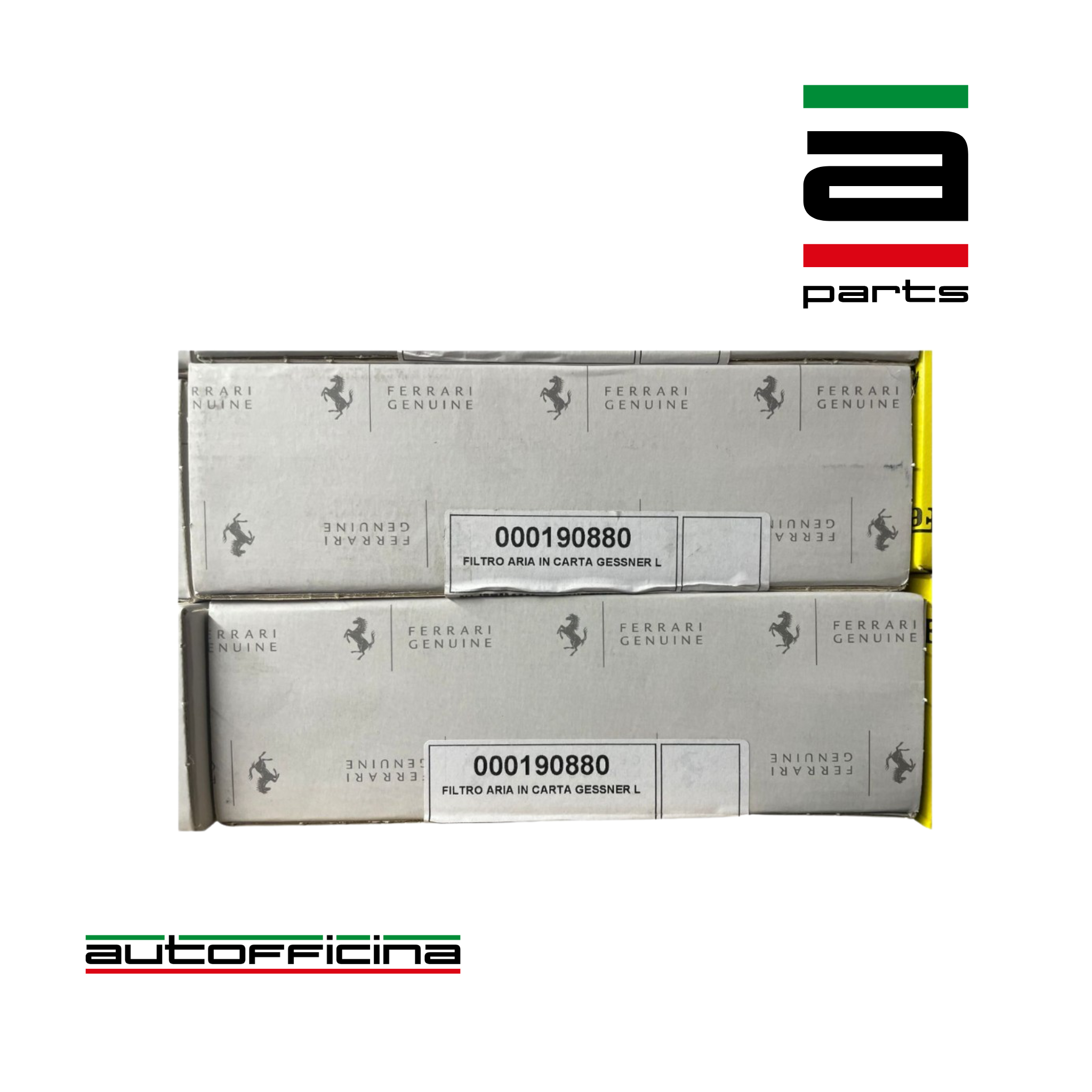 Ferrari 360 Air Filter Pair 190880 Genuine