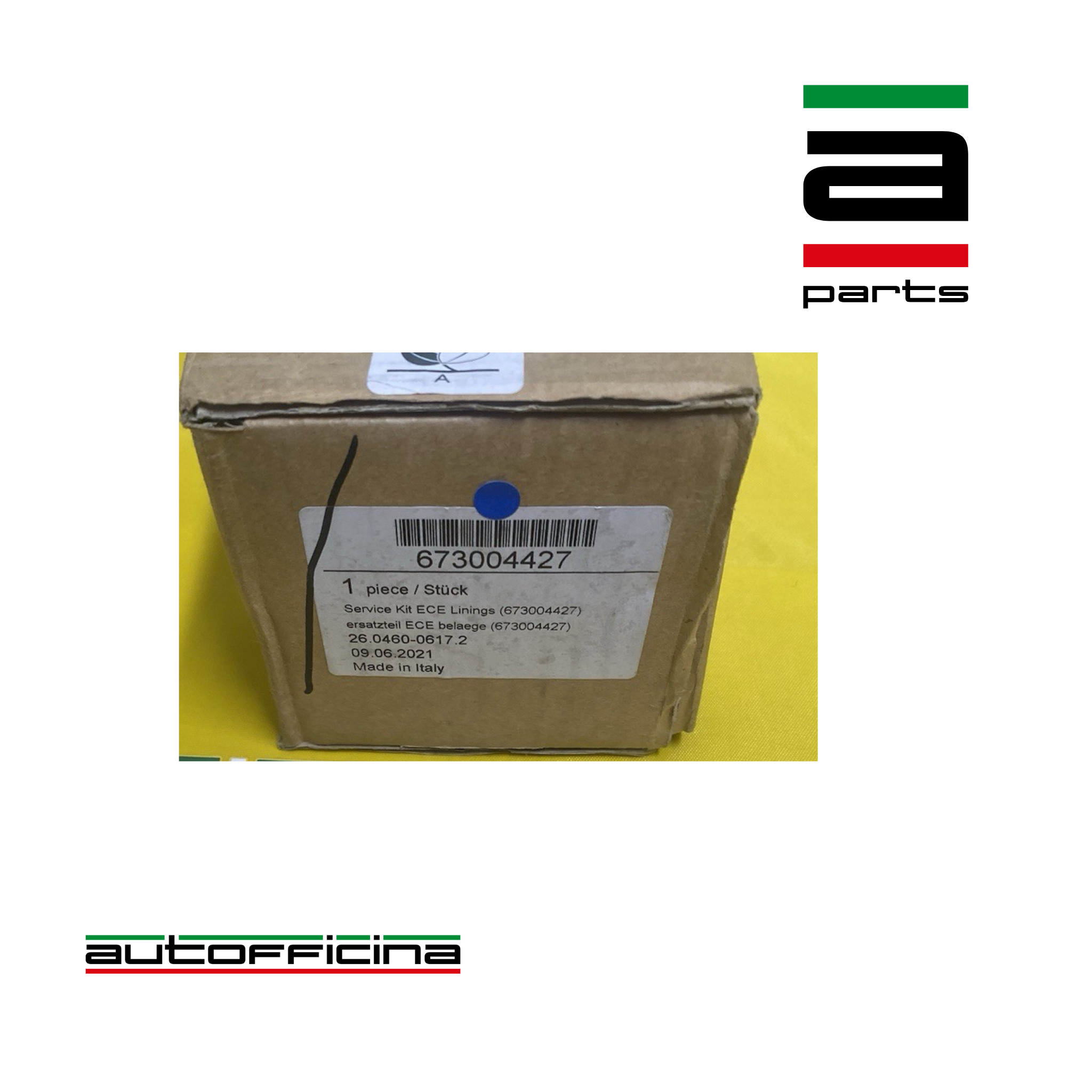 Genuine OEM Maserati Levante Front Brake Pads  673004427