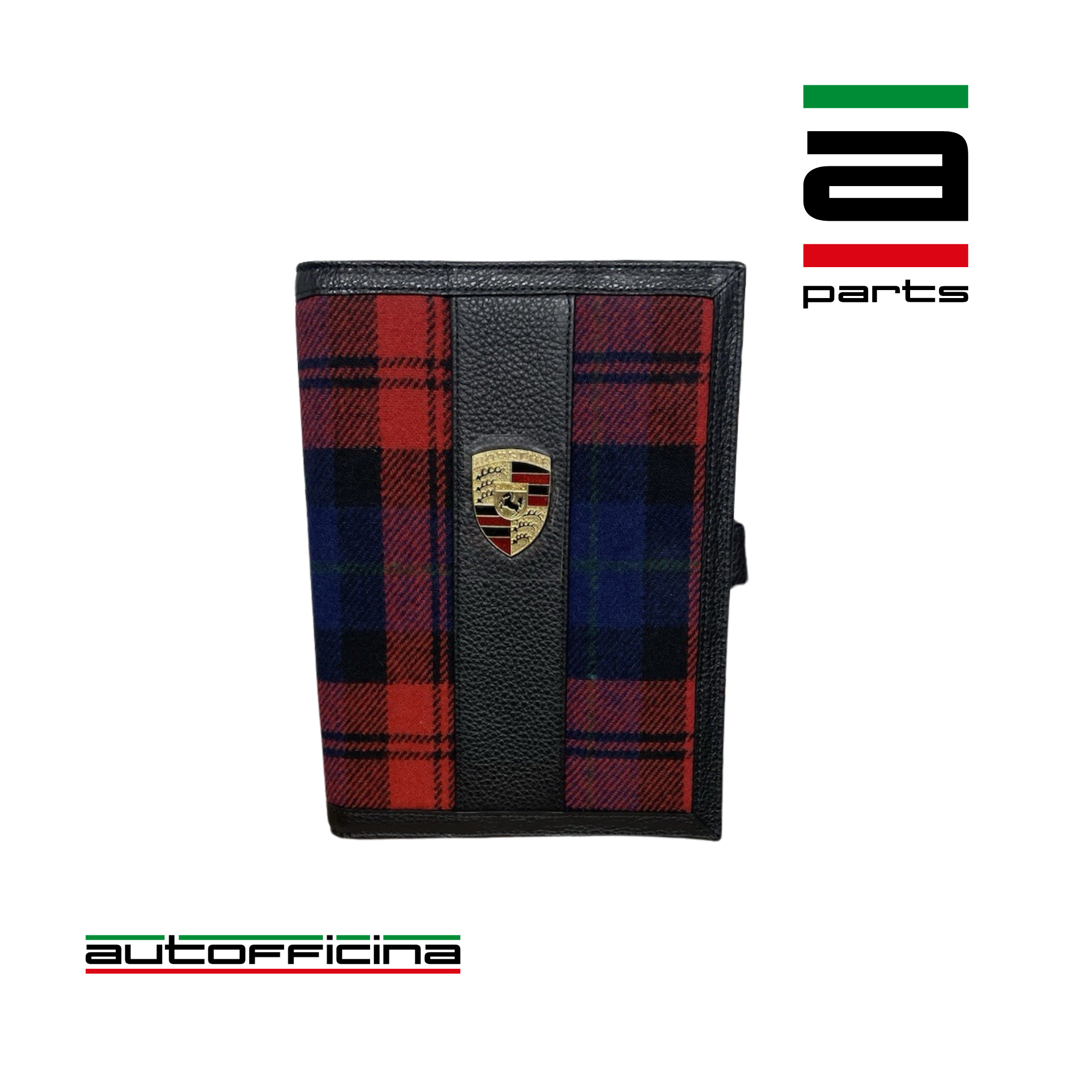 Genuine Porsche Owners Manual Handbook Document Wallet Tartan